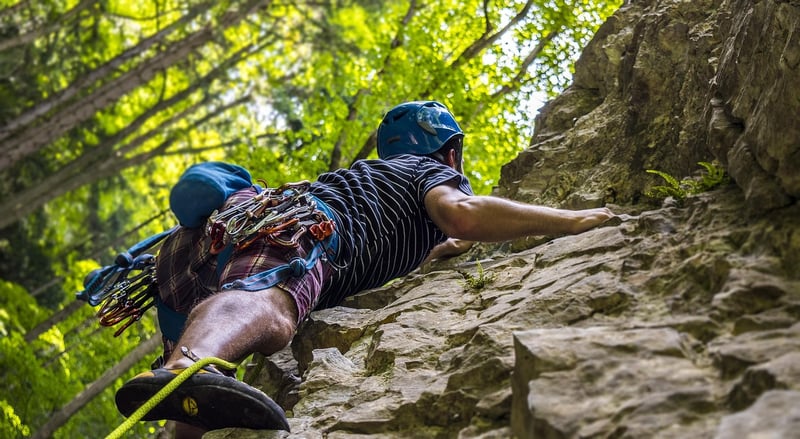 Rock Climbing and Bouldering
