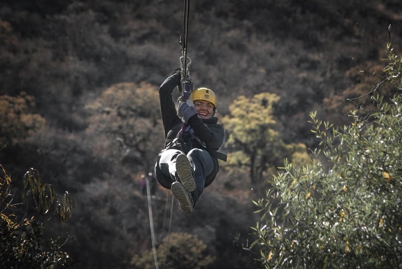 Ziplining through the Canopy